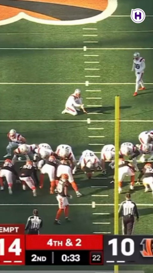 The New England Patriots should be thrilled with what they have gotten out of rookie kicker Andres Borregales. #NEPats 

Andy was a huge reason the Patriots were able to hold off the Bengals as he made four kicks from 19, 41, 45, and 52 yards out.
