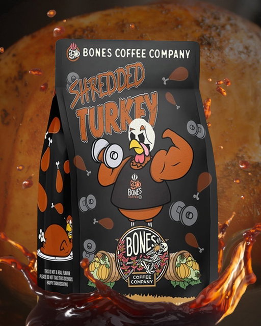 would you drink SHREDDED TURKEY flavored coffee?! 🍗☕️ 
