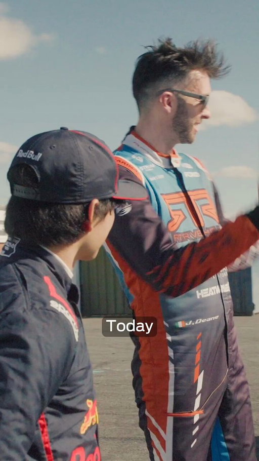 So, a five-time Formula Drift Champion and an Oracle Red Bull Racing F1 driver walk into a Ford Mustang Dark Horse…

Check out what unfolds afterwards in the full video on our YouTube. 