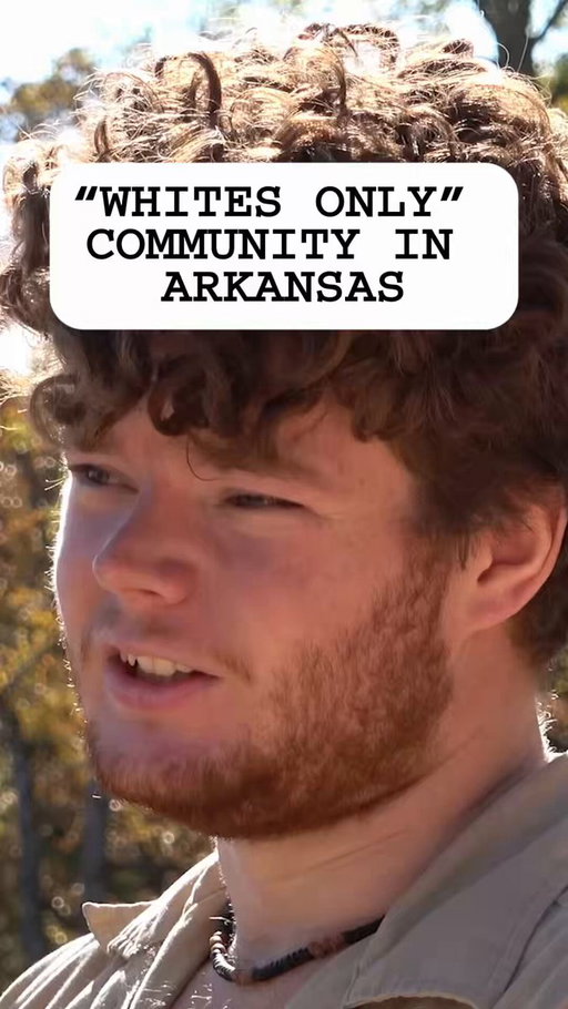 We visited a “whites only” community in Arkansas- video available now on Patreon 