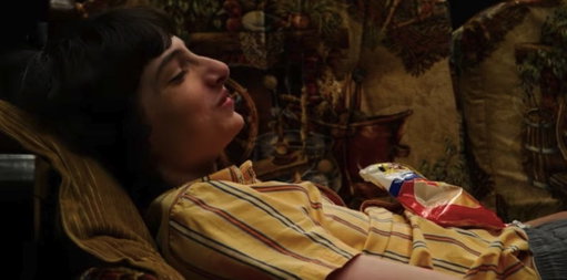 live view of me watching all of Stranger Things Part 1 tonight 