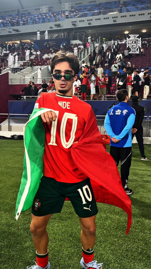 A dancinha de melhor jogador do Mundial Sub-17 🕺 

#FazHistória | #U17WC 