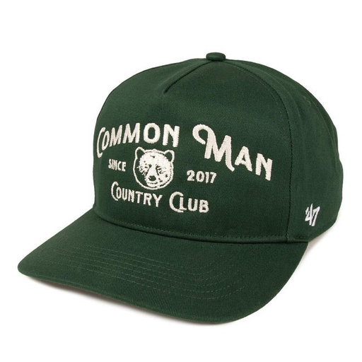 Real good.

https://store.barstoolsports.com/products/common-man-country-club-x-47-hitch-snapback-hat?variant=42197215772769 
