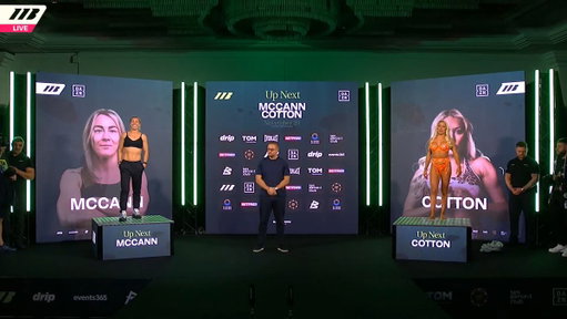 ⚖️ WEIGH-IN &amp; FINAL FACE-OFF 👀

Molly McCann vs Ebanie Cotton

#McCannCotton #WhittakerGavazi 
