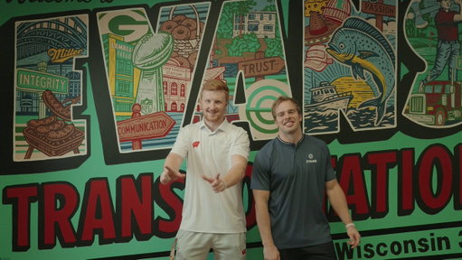 Watch @BadgerFootball's Billy Edwards Jr. and Owen Arnett talk about building a foundation. @EvansTrans1985 is a Proud Partner of Wisconsin Athletics. 
