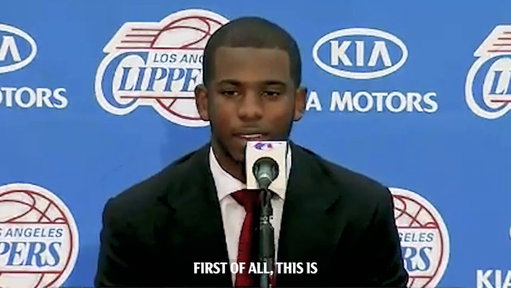 "Most of all, you know, I'm in a Clipper uniform"

CP3 will end his Hall of Fame career at home ❤️ 