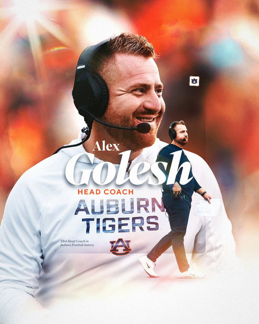 A new era begins on the Plains 🦅
Welcome to Auburn, @CoachGolesh 

🗞️: https://t.co/VaDxnRtL9C 