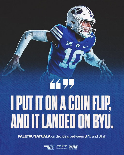 Choosing your college over a coin flip?? 
