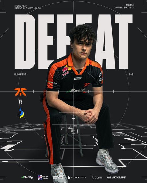 Our Budapest Major journey comes to an end following the loss to Passion UA. 

Whilst we put on fight after fight, we’re devastated to not make it to Stage 3. Nonetheless, thank you for your unconditional support as always. 