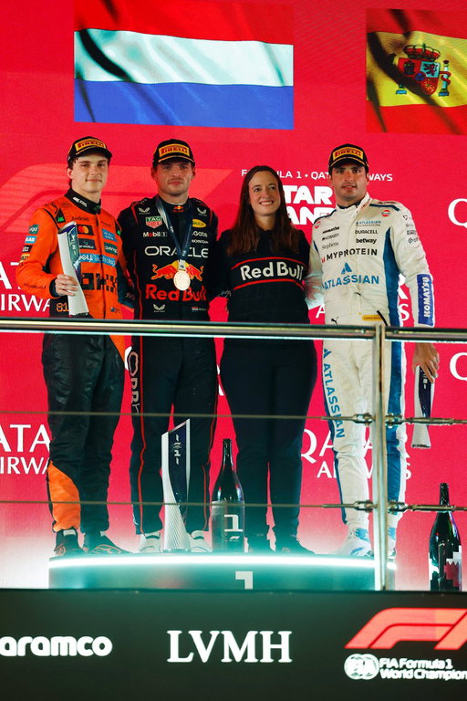 A heavyweight podium three in Qatar 😮‍💨 
