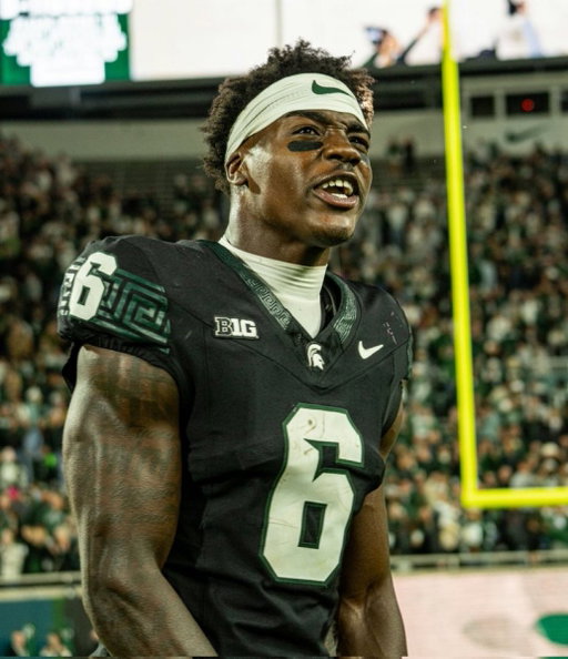 BREAKING: Michigan State star WR Nick Marsh plans to enter the Transfer Portal, per @Hayesfawcett3 