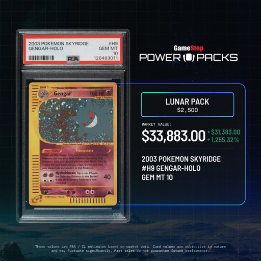 Pulled. Sold back. The $33k Gengar reenters circulation. 