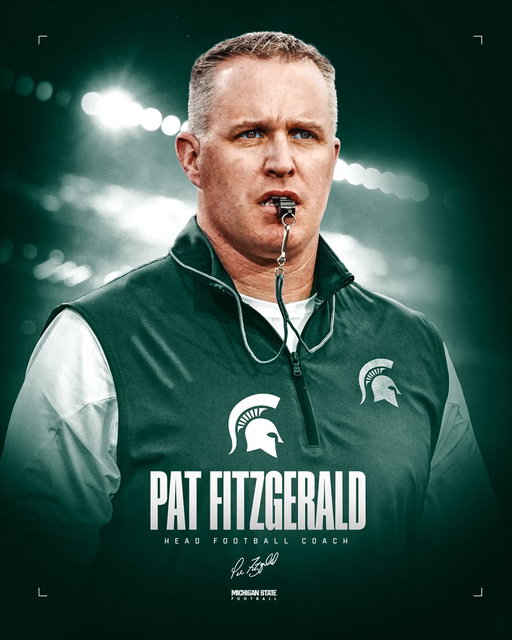 A new era begins in East Lansing!

Welcome home, Coach Fitzgerald! 