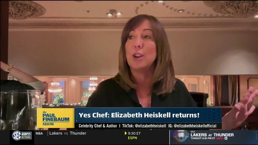 Chef Elizabeth Heiskell:  "If [Lane Kiffin] does leave us, I will strip down butt naked and I will run around the Oxford square."

Paul Finebaum: “You now have me hoping he does leave”

This moment on the Paul Finebaum Show did not age well 💀

 