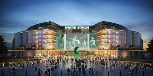 A re-imagined Spartan Stadium, including a new East Tower with a diversity of premium seating options and year-round functionality, will provide football fans the best in-game experience in college football. 