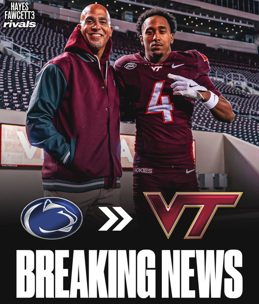 BREAKING: Four-Star WR FatRat Brown has Committed to Virginia Tech, he tells me for @rivals  The 6’2 190 WR from Richmond, VA was previously Committed to Penn State  “The best in VA stay in VA”  https://t.co/8mGg09mzZO 