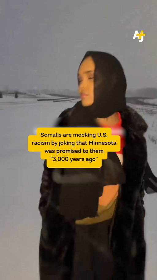 After racist attacks on social media, Somali Americans are parodying pro-Israel narratives – joking that Minnesota was promised to them “3,000 years ago.” 