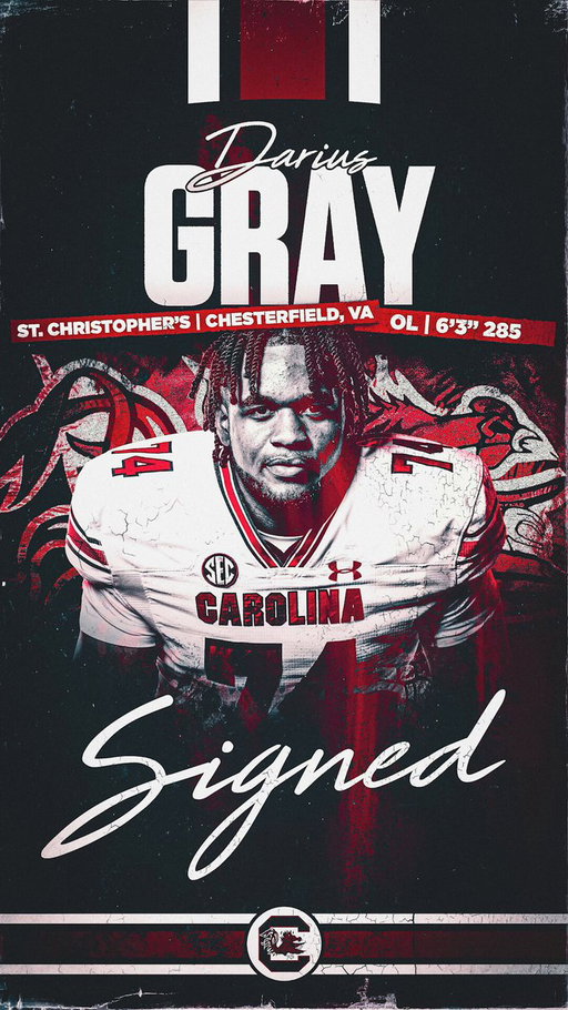 5-star talent. 5-star potential. MASSIVE addition to the line!

Welcome Home, @dariusgrayy_! 