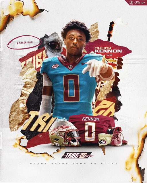 A superstar cornerback is in #Tribe26

Welcome to the #NoleFamily, @C3Callme! 