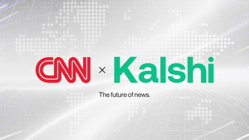 CNN partners with Kalshi to integrate prediction markets into its global newsroom.

The first major news network to embrace Kalshi prediction markets.

A new era of media is here. 