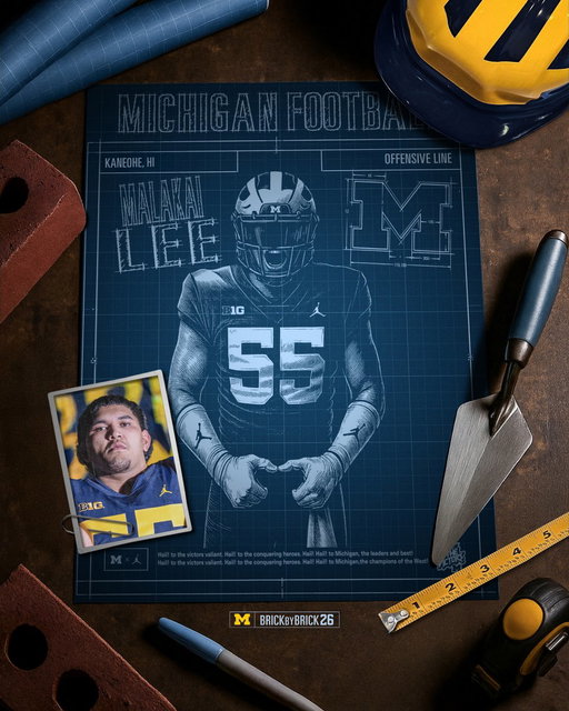 Building our future with @MalakaiLee2 🧱

Welcome home, Malakai! » https://t.co/ilH2IYp4t0

#GoBlue | #BrickByBrick26 