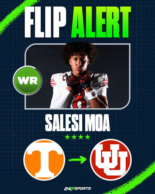 BREAKING | Elite two-way athlete Salesi Moa is staying home: “Utah is where I can build a legacy”  https://t.co/wjImInBimT 