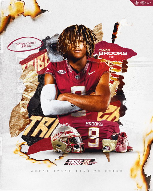 Another Edge from up the road in Thomasville

Welcome to the #NoleFamily, @CamronBrooks32 