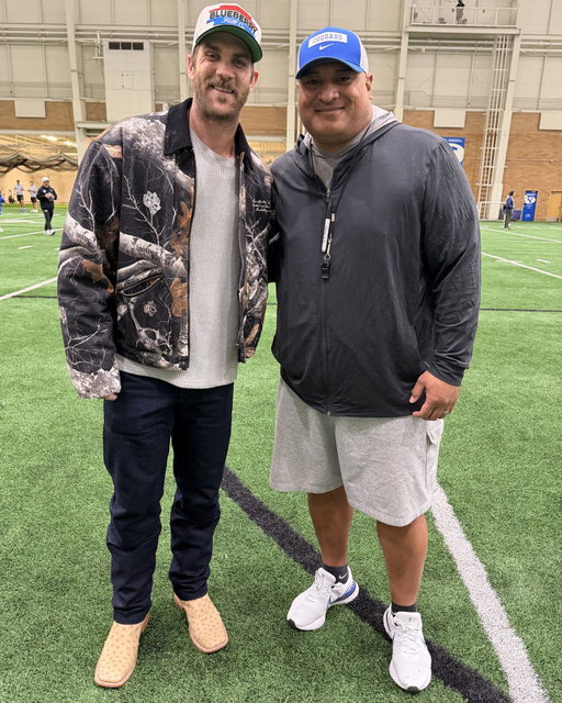 Appreciate two-time MVP, @bryceharper3, stopping by this afternoon! 