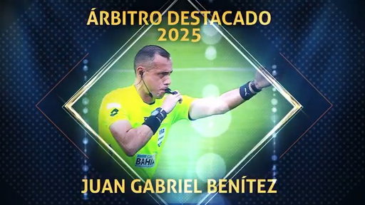 Por segundo año consecutivo 👏🥇

Juan Gabriel Benítez es el elegido como el árbitro destacado de la temporada en los #PremiosDePrimeraAPF ⭐ 2025

¡Felicitaciones de nuevo, profe! 