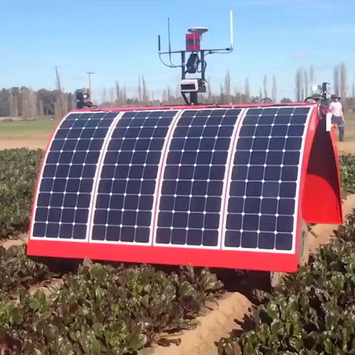 This solar-powered robot is also a vegetable farmer 
