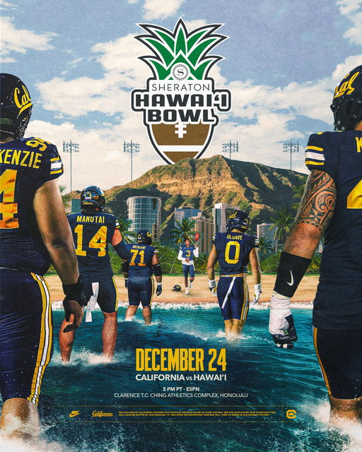 CALOHA 🤙

See you in Hawai’i, #CalFamily 

#GoBears 