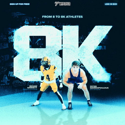From 8 athletes... 

To 8,000 signed athletes. Thankful for every athlete who trusts us to bring their vision to life! 