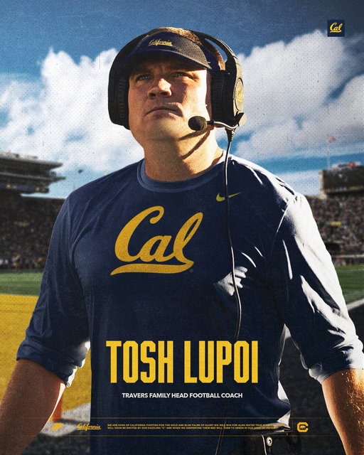Welcome back to Bear Territory, @coachlup

#GoBears 