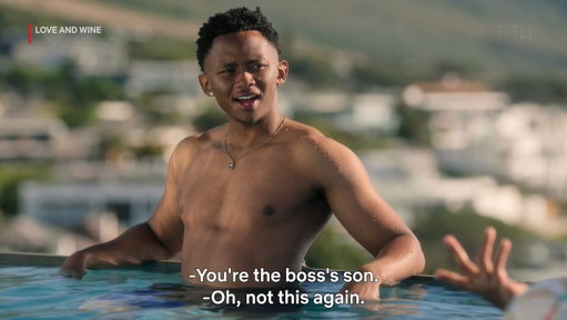My new favourite bromance. Love and Wine starring Ntobeko Sishi and Thandolwethu Zondi, is now playing ❤️🍷 