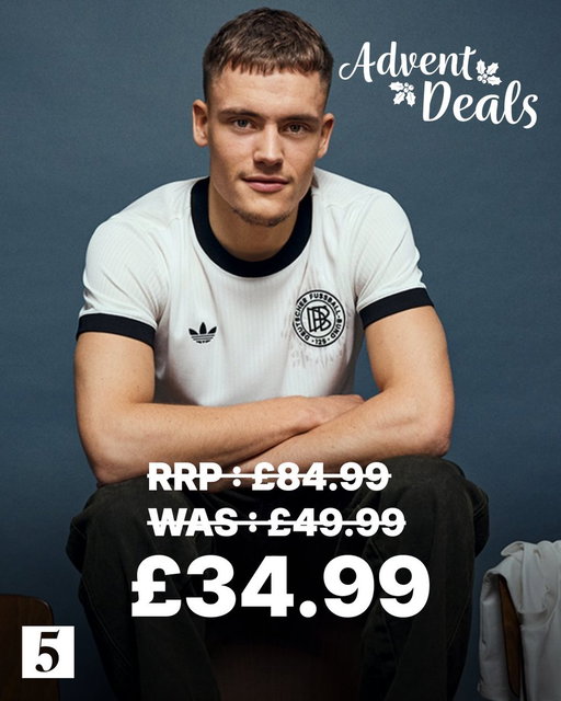 🎅🤯 NOW UNDER £35! 🤯🎅 

Advent Deal Day 5 means you can get the Germany Anniversary shirt for nearly 60% off the RRP!  

🌎Worldwide Shipping

🛒Shop Here - https://t.co/uG6QTMBxMT 