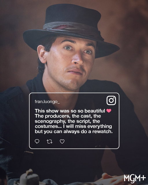 Rewatch #BillyTheKid's journey over all 3 seasons on #MGMplus. 
