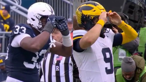 Penn State AD Pat Kraft in his leaked audio:

“Michigan f*cking stinks. F*cking joke. Cheated their balls off.” 