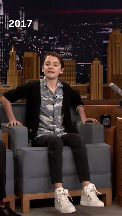 Some things never change 🥺 #StrangerThingsOnFallon #FallonTonight 