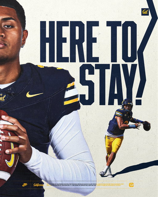 Tell The Whole Damn World.

#ComeToCal #GoBears 