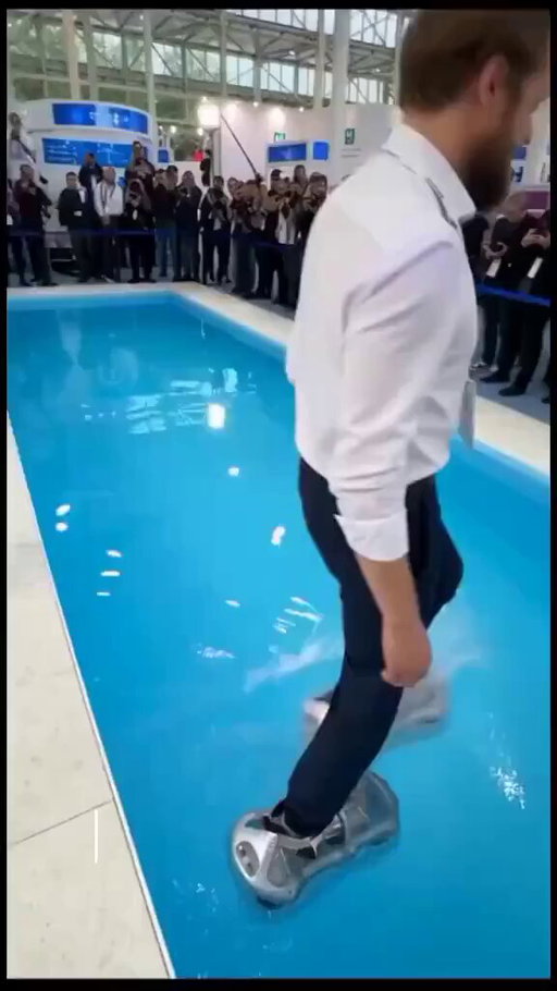 Step on Waves: The Shoe That Lets You Walk on Water
by @mog_russEN
  
#EmergingTech #Technology #Innovation 