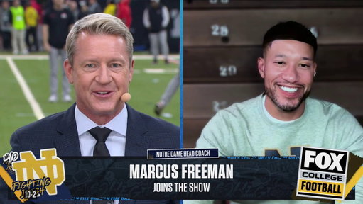 "We're very deserving of being in this playoff." 

Marcus Freeman makes the case for @NDFootball to make the CFP ⬇️ 