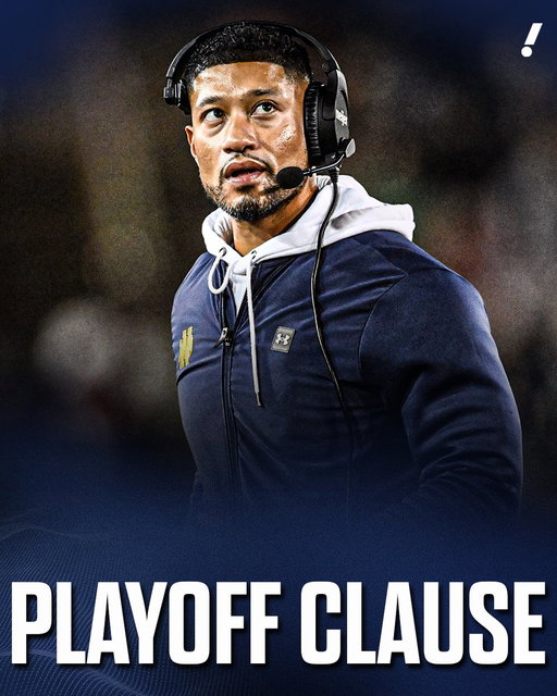 Notre Dame will be assured of making the playoff if it is ranked in the top 12 starting next year, Notre Dame AD Pete Bevacqua told Yahoo Sports' @RossDellenger.

If the playoff is expanded to 14 teams and there are more at-large berths added to the field (from seven to nine), Notre Dame is guaranteed into the field if it is ranked No. 13 or better, according to a memorandum signed by CFP officials last spring.