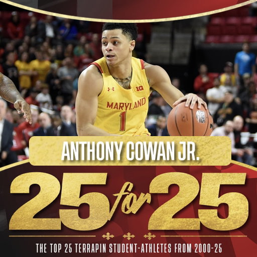 @TerpsGymnastics @MarylandTrack @TerpsMLax @TerpsWSoccer No. 5 - Anthony Cowan Jr., Men's Basketball (2017-20) 