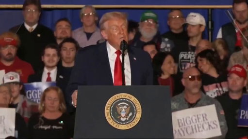 Trump: For miners — do we love miners? I love miners! 