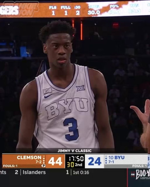 We gotta do whatever it takes to get reincarnated Tracy McGrady in a Jazz Jersey

AJ Dybantsa put up a SICK highlight reel vs Clemson tonight
