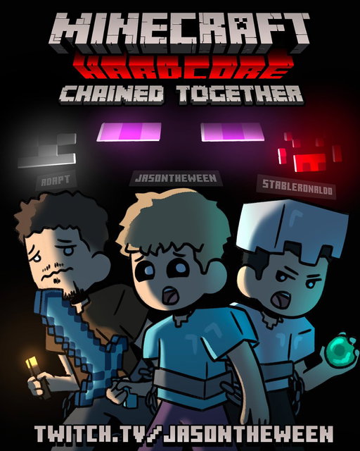 HARCORE MINECRAFT CHAINED TOGETHER MARATHON w/ @FaZeAdapt &amp; @StableRonaldo

3PM PST 