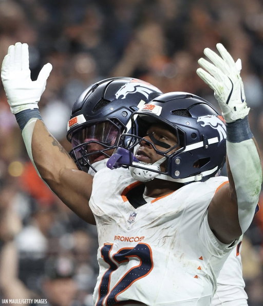 RJ Harvey has the most total touchdowns by an NFL rookie this season with 9 #ProBowlVote 