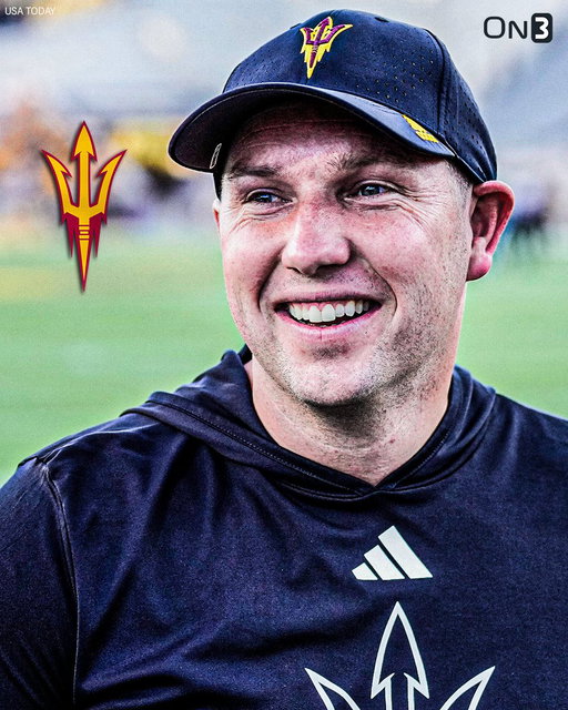 NEW: Rivals’ @SWiltfong_ has logged an expert prediction for  Kenny Dillingham and Arizona State to land a 4-star QB🔱

View: https://t.co/B06GK0DZ3O 