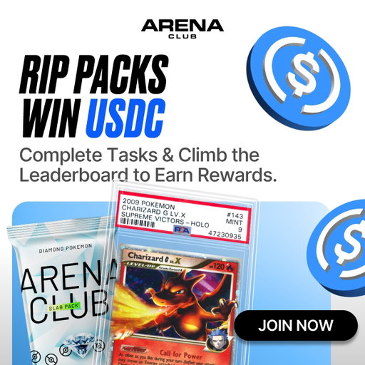 Join the Arena Club challenge &amp; earn rewards!
- Complete tasks
- Rip Slab Packs
- Climb the leaderboard

The more tasks you complete, the better your chances of boosted rewards.

Get started today!

https://boost.absinthe.network/8hhp-sfkk/home 