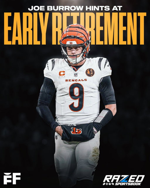 Bengals QB Joe Burrow hinted at early retirement during today’s presser and says he’s going through a lot both on and off the field. 

“If I want to keep doing this, I have to have fun doing this. You know, I’ve been through a lot. If it’s not fun, then what am I doing it for?” 
